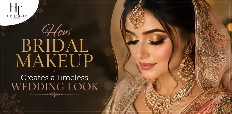 Luxury bridal makeup